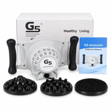 G5 Portable Masaj Cihazı – 3 Başlıklı Taşınabilir Vücut Bakım Cihazı