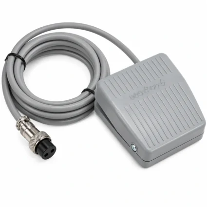 2 Pin Dişi Soketli Ayak Pedalı – Cihaz Kontrol Pedalı